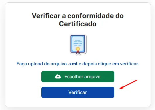 Validador de certificado